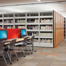 Library Storage - Moving Shelving Systems for Library Shelving