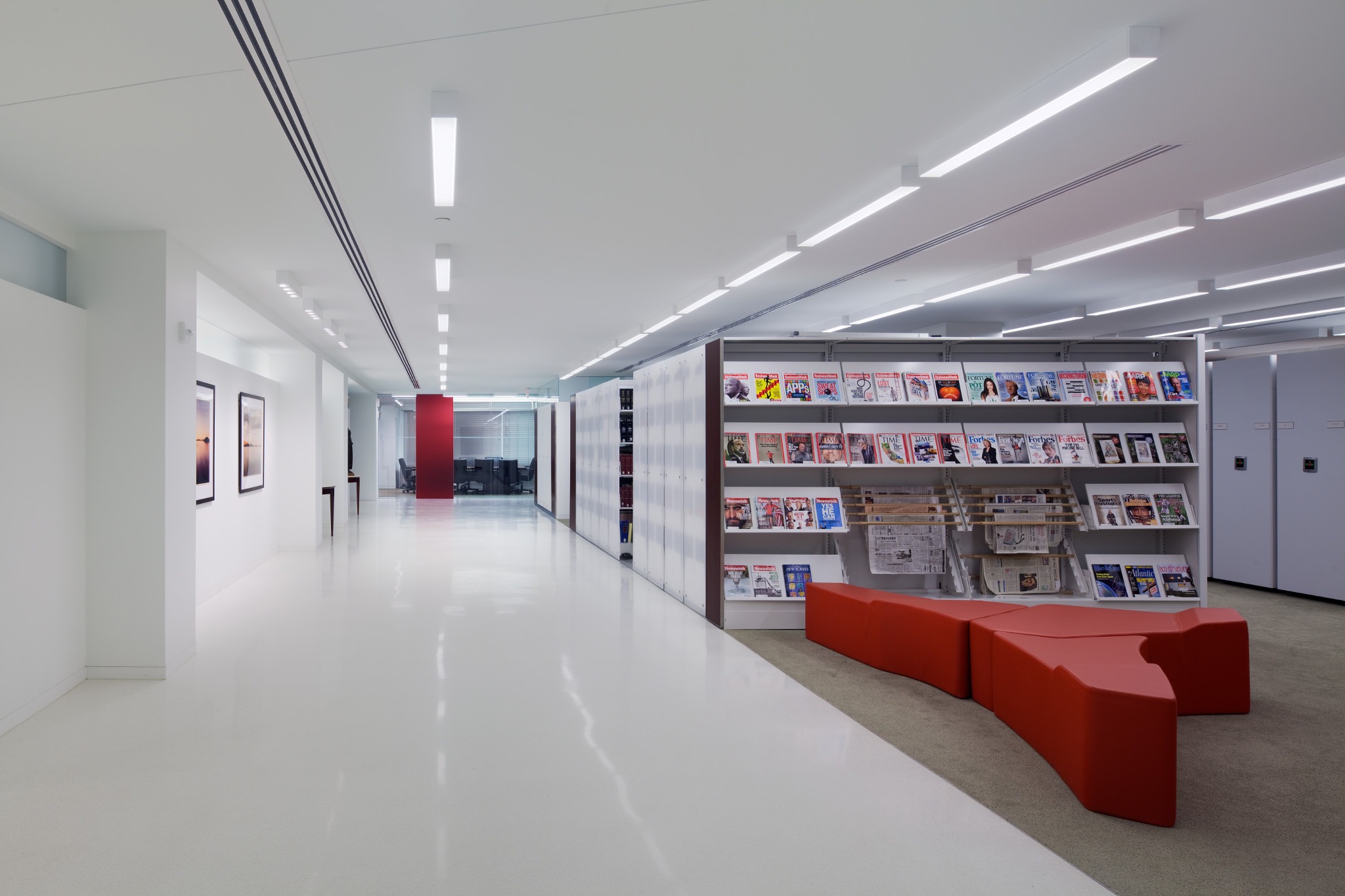 Contemporary Legal Library Design using Powered High Density Mobile