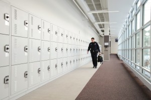 Public Safety Storage - Gear Lockers at Skokie Police Department