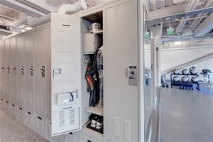 Personal Storage Lockers for Police Officer Storage