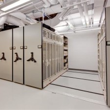 Mobile Shelving System for Weapons Storage