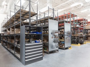 Pallet racking in provo power warehouse