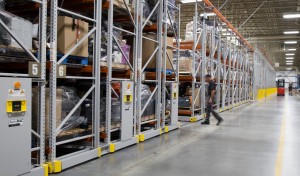 Mobile Shelving System for warehouse storage