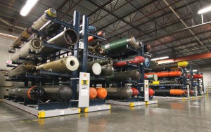 Torpedo Storage in a Warehouse