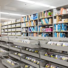 Weber_State_University_Library_Display_Shelving