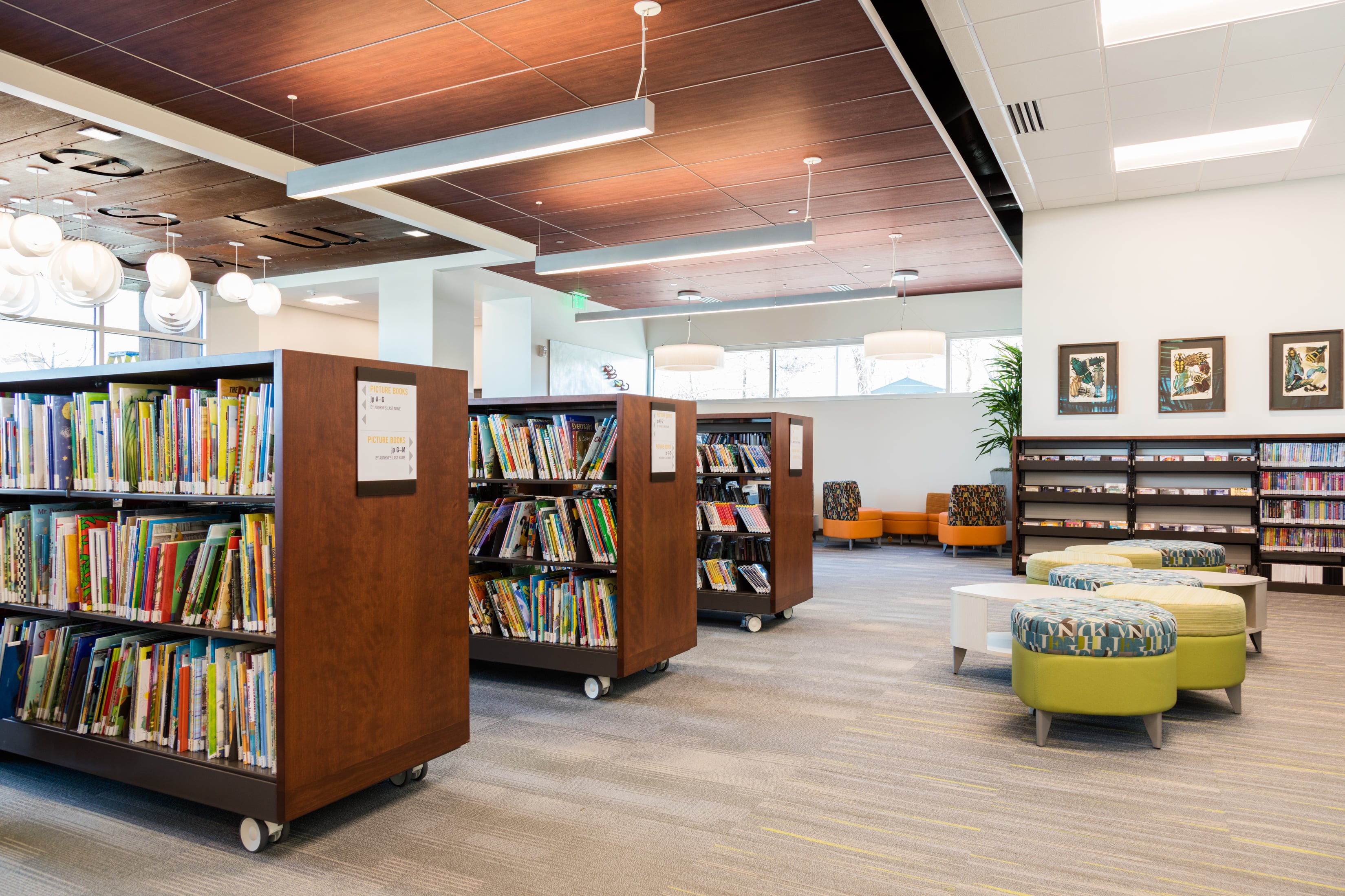 K-12 Education Storage for libraries