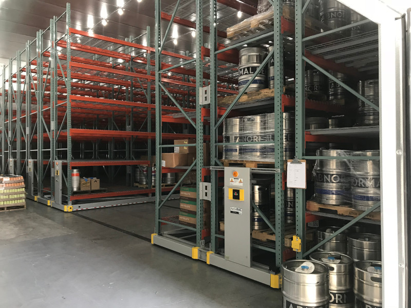 Abnormal Beer Company Cold Storage Pallet Racking