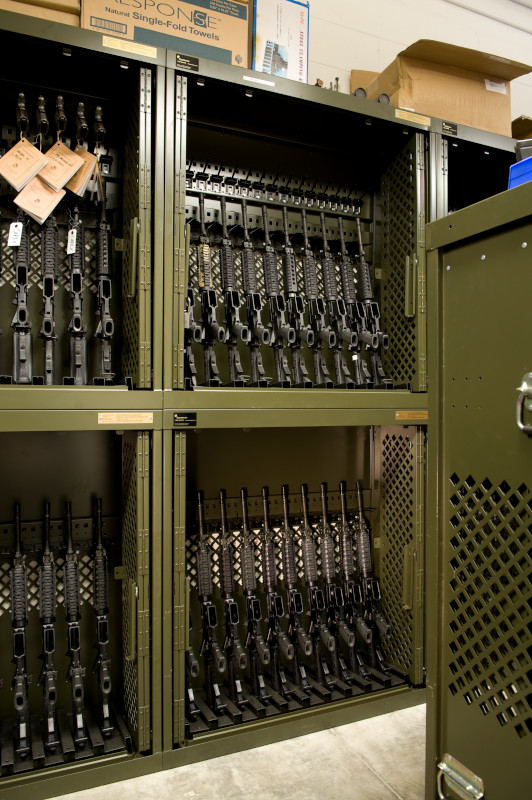 Weapon Rack Stacking Shelving